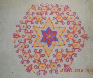 Rangoli: Deepavali 2015