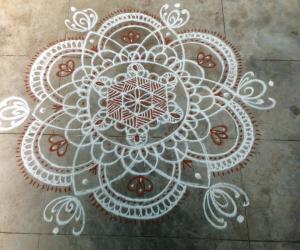 Rangoli: daily rangoli 1