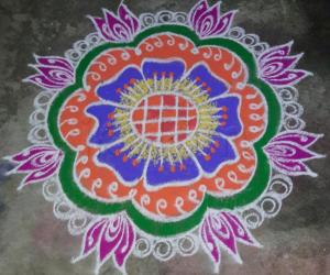 Rangoli: Margazhi rangoli