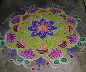thai velli rangoli