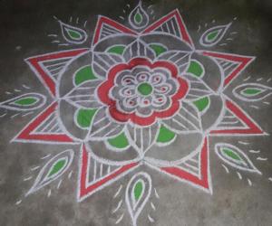 Friday rangoli