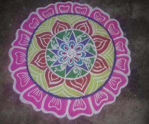 Rangoli: Friday rangoli