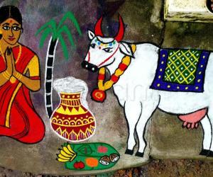 Pongal rangoli