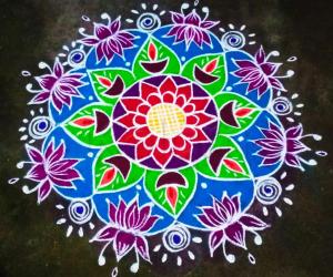 COLOURFUL RANGOLI