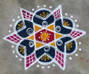 Colourful Rangoli 