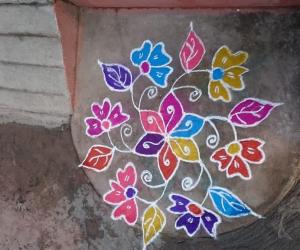 Rangoli: Merry Christmas 