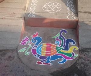 Rangoli: Margazhi kolam