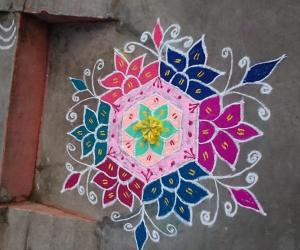 Margazhi kolam 
