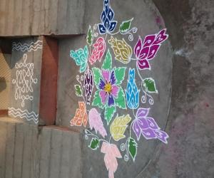 Rangoli: Margazhi kolam 
