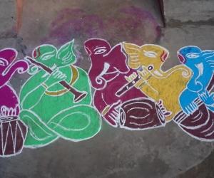 Margazhi kolam 