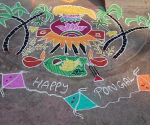 Margazhi kolam 