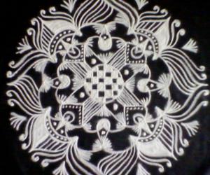 Free hand Design  Black and white