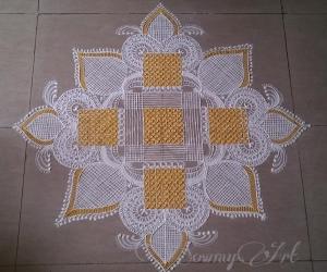 Aadi velli kolam