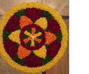 Rangoli: Onam 2015 Day 7