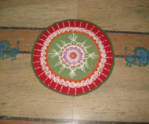 Rangoli: Freehand design
