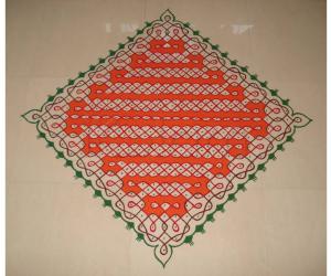 Dotted Kolam No 1