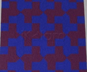 A tile design kolam