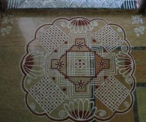 Rangoli: Friday Kolam 