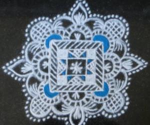 Small kolam for nombu
