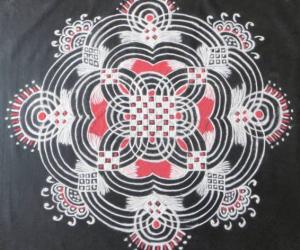 Rangoli: Padikolam -Aadi special -11