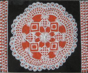 Rangoli: Free hand Design -small kolams
