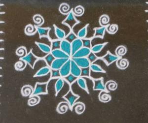Free hand Design -small kolams