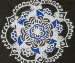 Free hand Design -small kolams