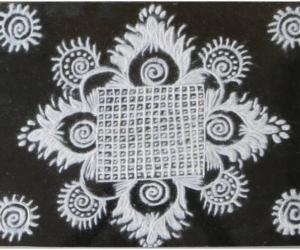 Free hand Design -small kolams