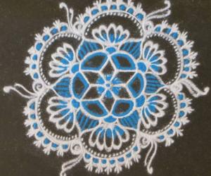 Free hand Design -small kolams