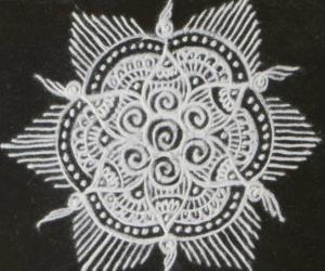 Free hand Design -small kolams