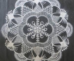 Free Hand design In Black and White