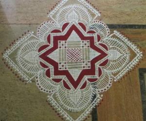 Rangoli: Padikolam for friday