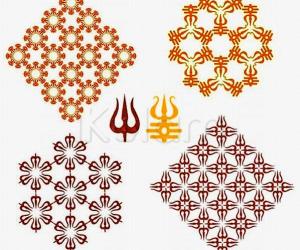 mahASivarAtri special - A collage of tridents