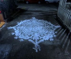 free hand kolam