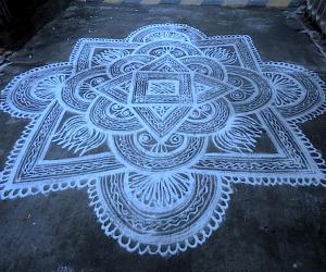 Rangoli: Happy Birthday Jayaji