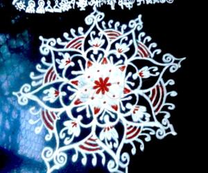 Rangoli: Beginner kolam