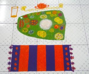 Rangoli: Happy women's day
