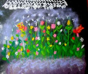 Rangoli: garden