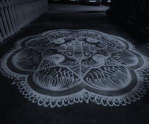 Freehand kolam