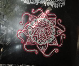 beginner rangoli