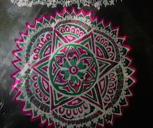 beginner rangoli