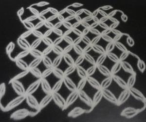 Rangoli: Beginner kolam
