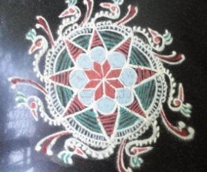Beginner kolam