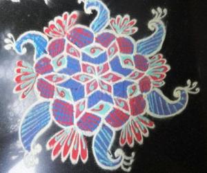 Beginner kolam