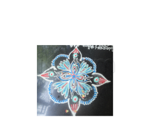 Beginner rangoli