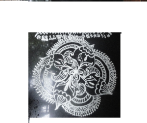 beginner kolam