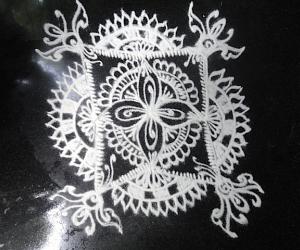 beginner kolam