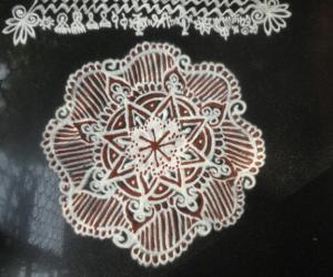 Beginner kolam