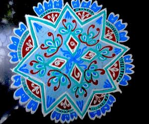 Rangoli: Margazhi thalam