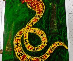National serpent day kolam